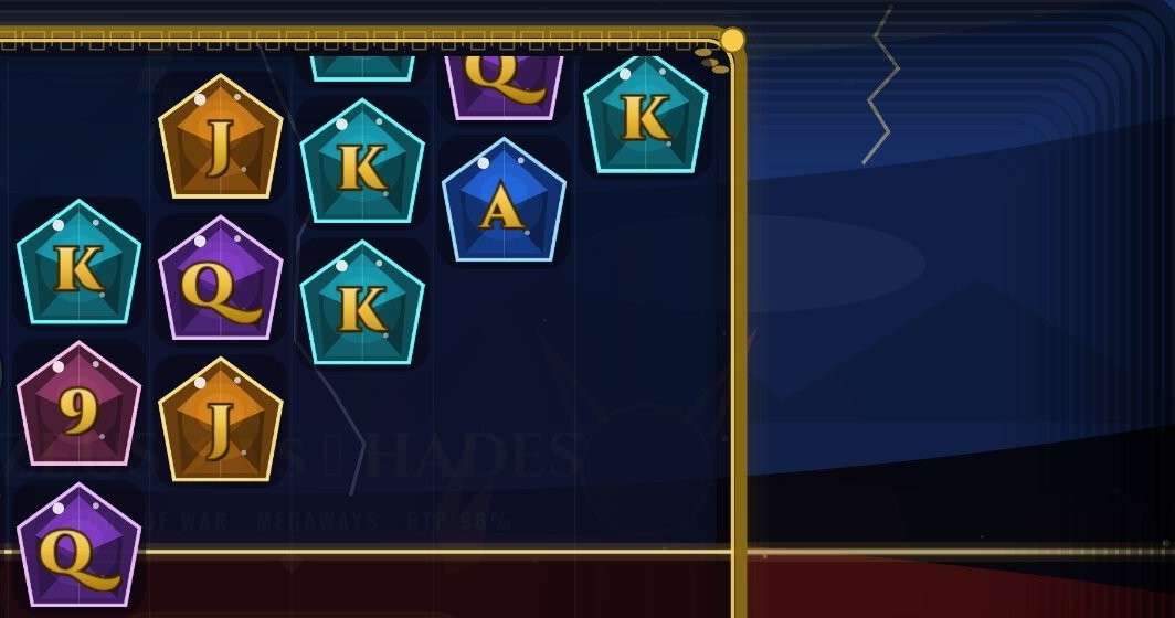 Zeus vs Hades slot — live gameplay grid